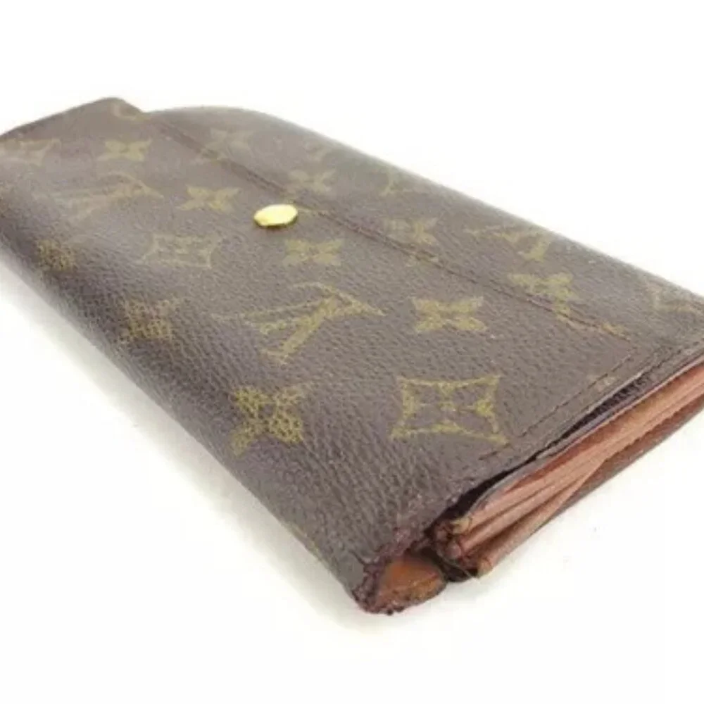 Louis Vuitton Long Wallet Monogram Monogram Canvas
